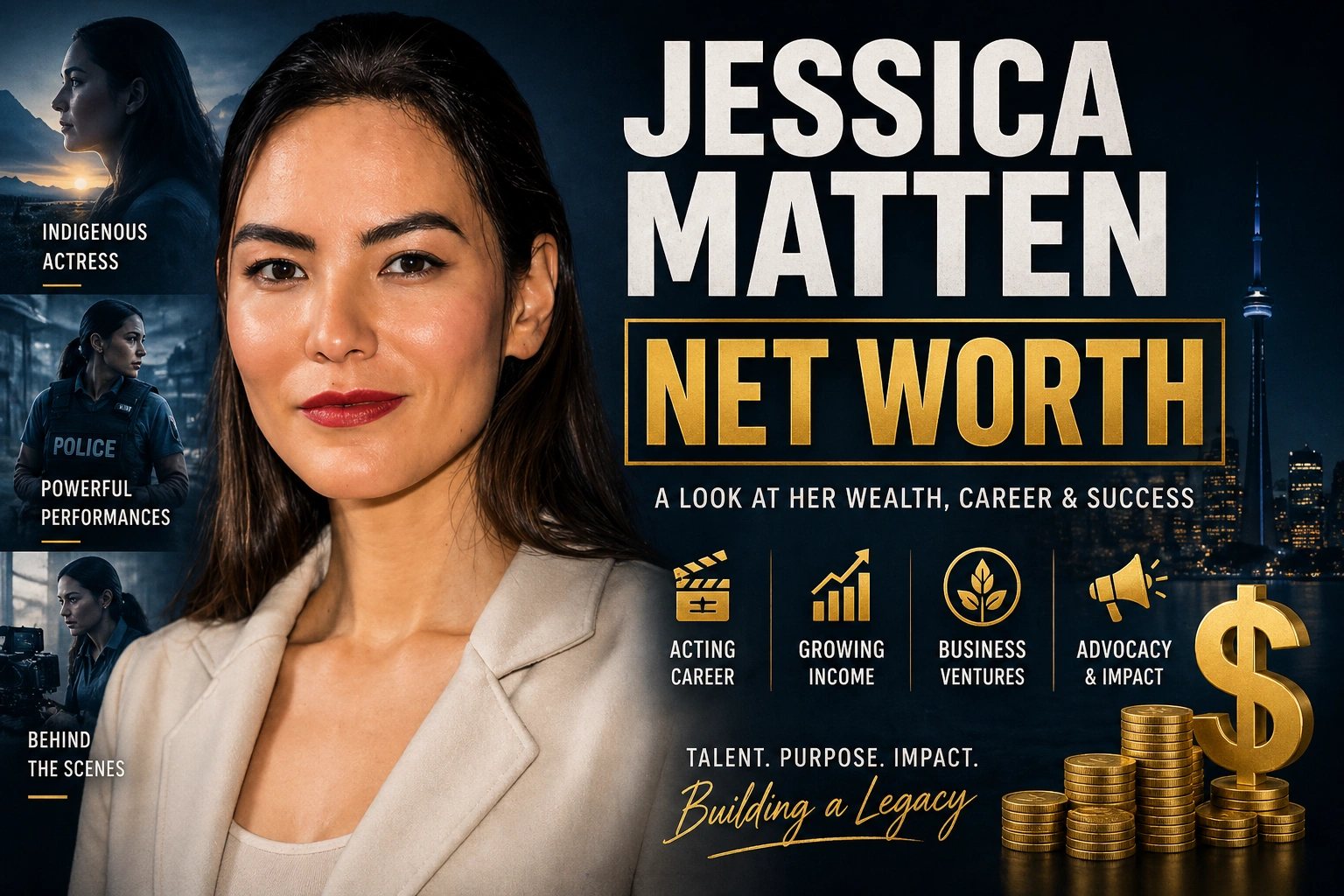 Jessica Matten Net Worth