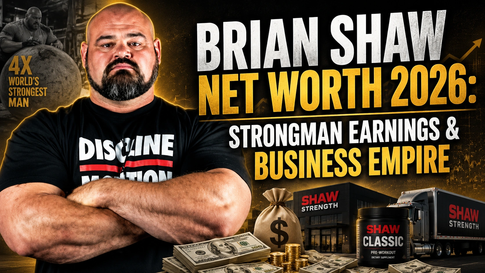 Brian Shaw Net Worth