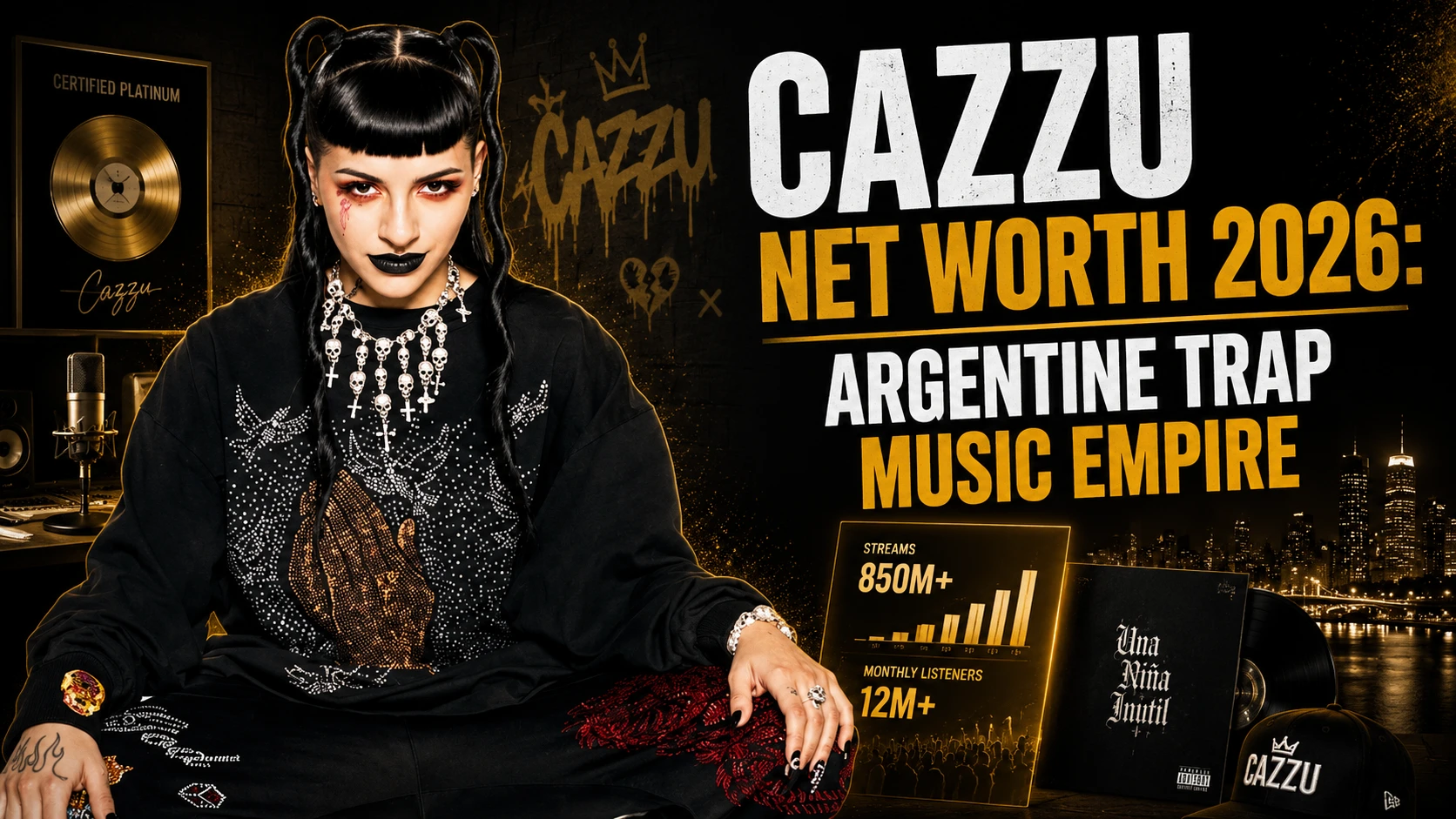 Cazzu Net Worth