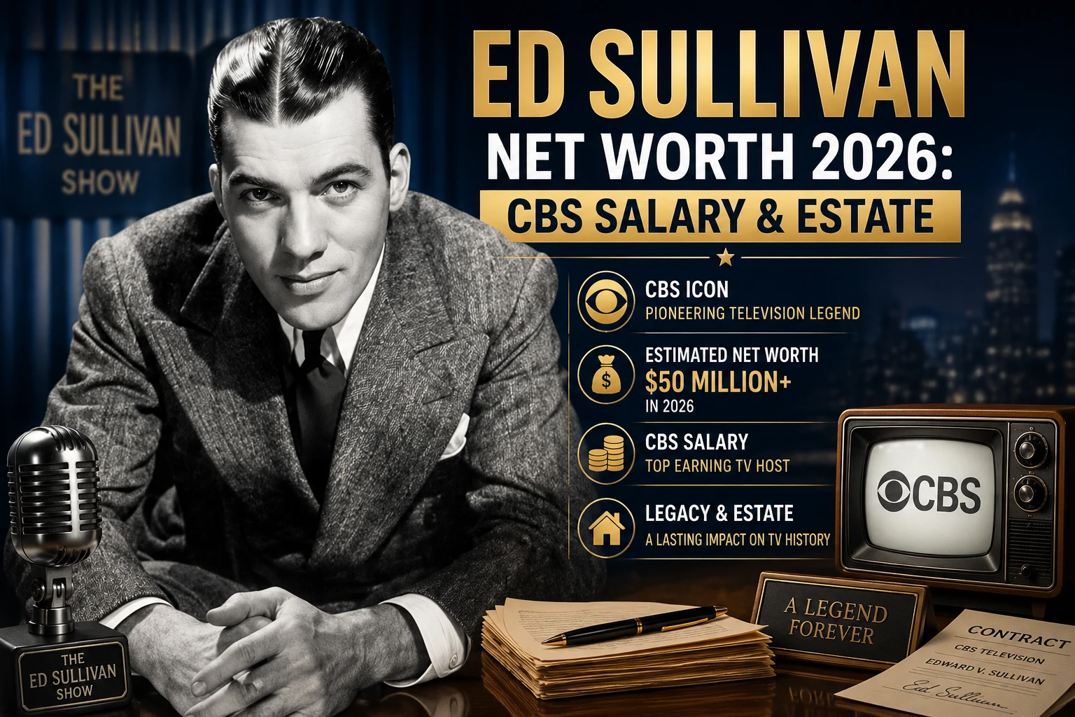 Ed Sullivan Net Worth