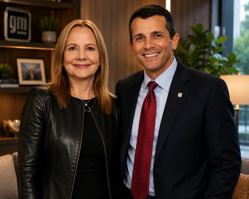 Mary Barra And David Cordani together