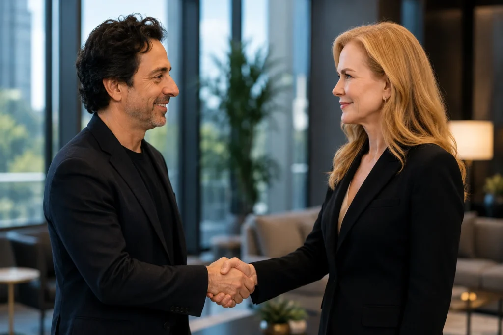 sergey brin and nicole kidman