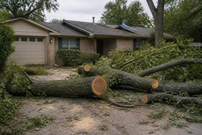 What To Do When A Tree Falls On Your Property in Rock Hill, South Carolina